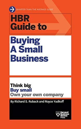Cover of HBR Guide to Buying a Small Business