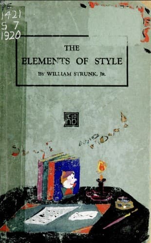 Cover of The Elements of Style