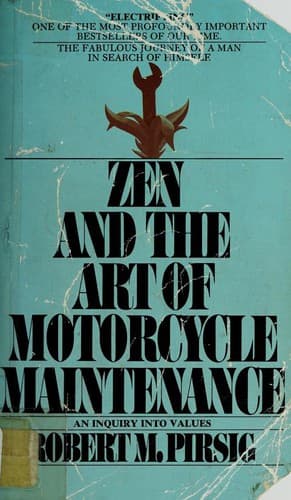 Cover of Zen and the Art of Motorcycle Maintenance An Inquiry Into Values