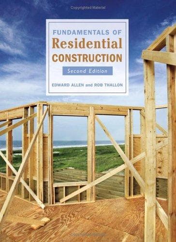 Cover of Fundamentals of residential construction