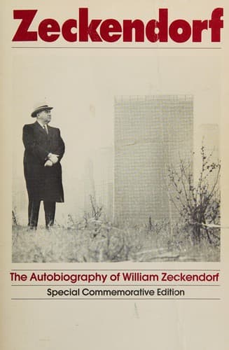 Cover of The autobiography of William Zeckendorf