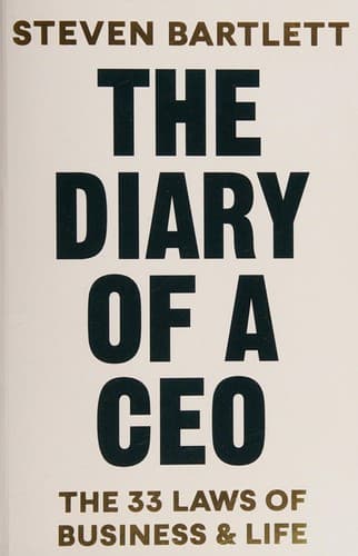 Cover of The Diary of a CEO The 33 Laws of Business and Life