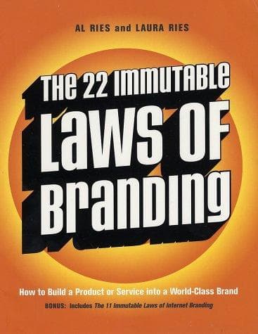 Cover of The 22 Immutable Laws of Branding