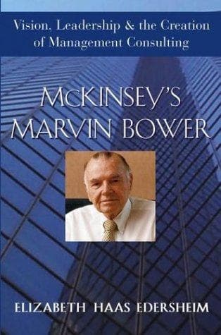 Cover of McKinsey's Marvin Bower