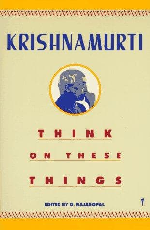 Cover of Think On These Things