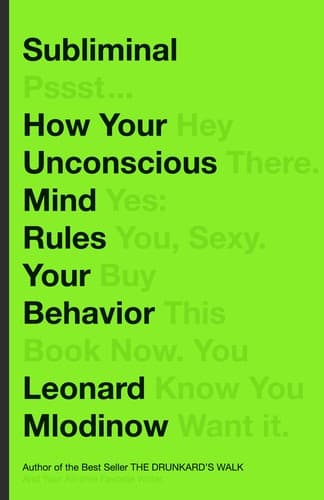 Cover of Subliminal How Your Unconscious Mind Rules Your Behavior