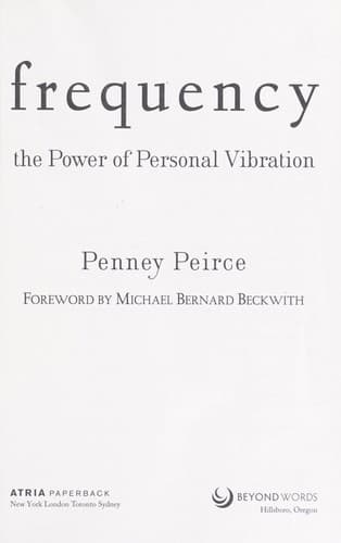 Cover of Frequency the power of personal vibration