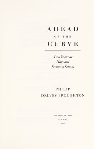 Cover of Ahead of the Curve