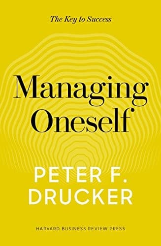Cover of Managing Oneself