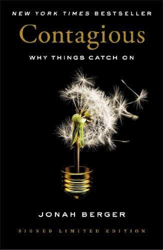 Cover of Contagious Why Things Catch On-Simon & Schuster